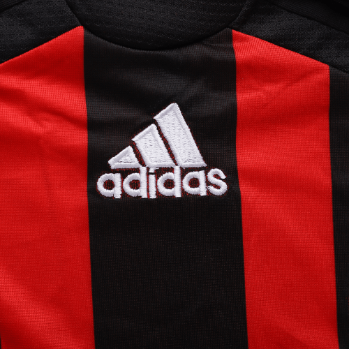 Camiseta de fútbol retro de manga larga de local del AC Milan 2006/07