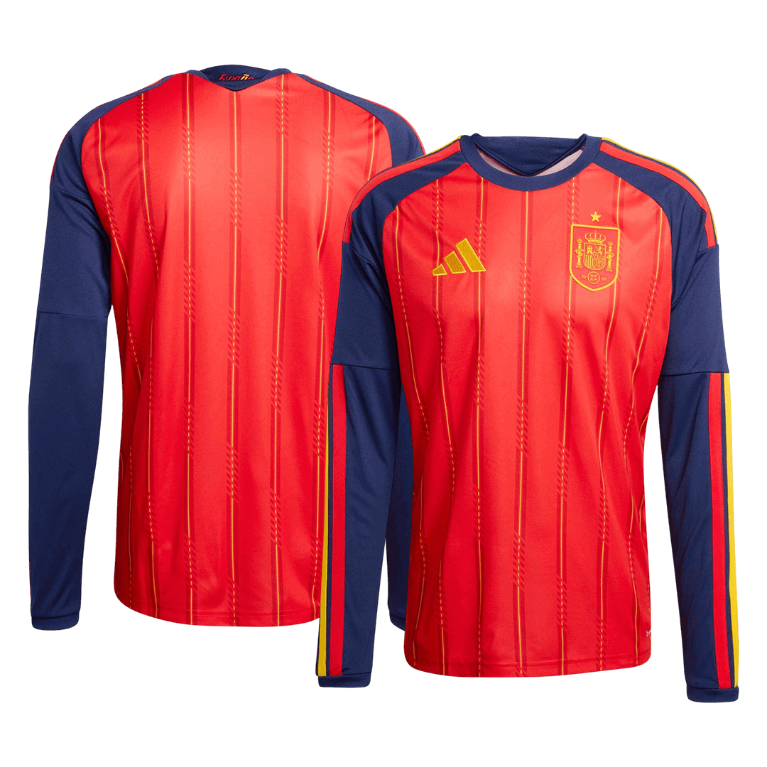 Maillot de football à manches longues de l'Espagne pour la saison 2026