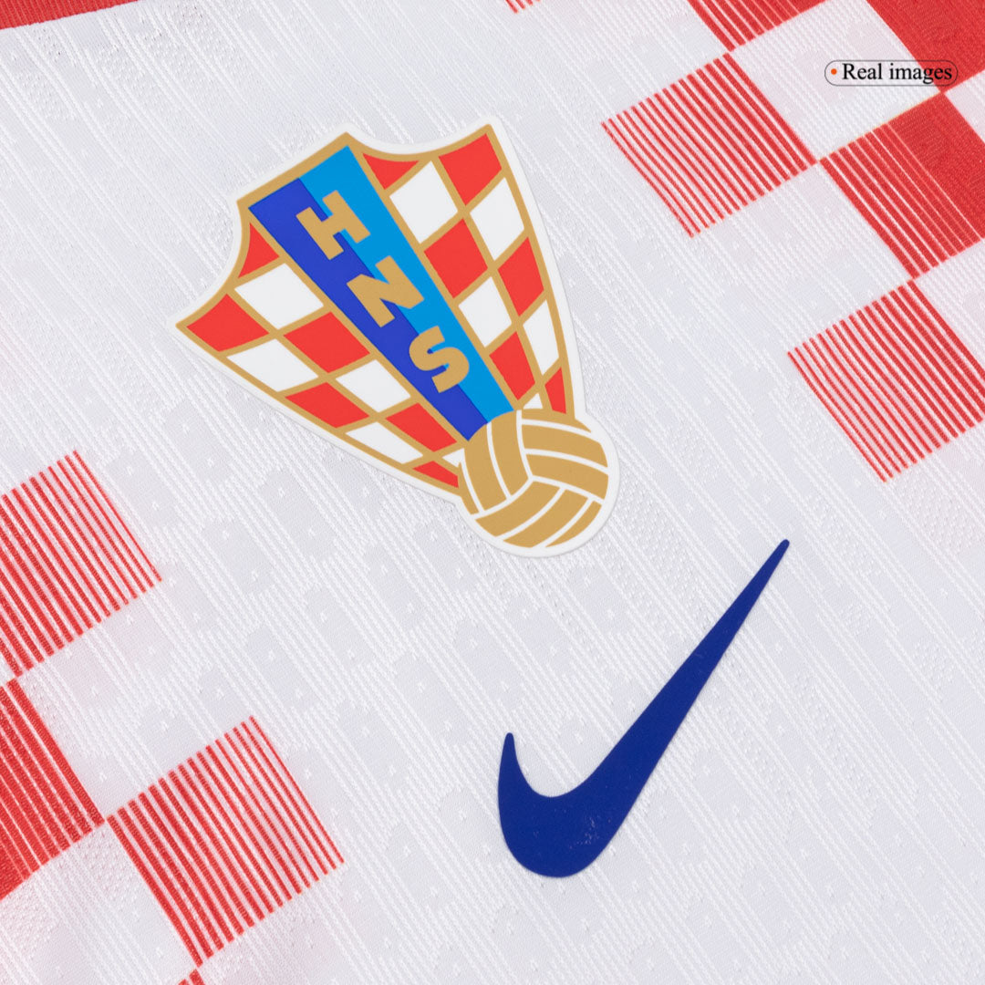 Camiseta de local de Croacia para hombre, Copa Mundial 2026 - Corte ajustado