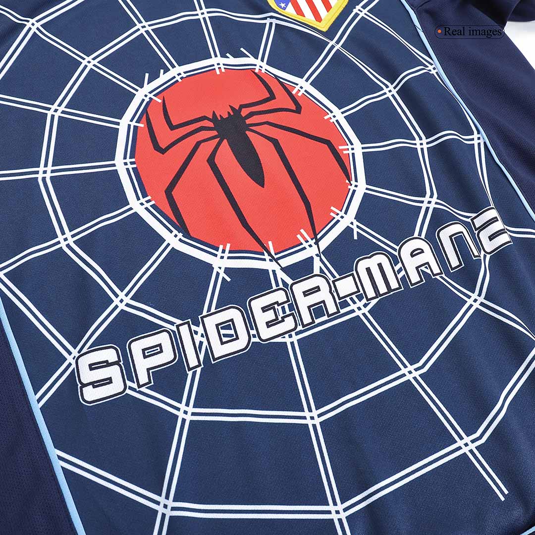 Maillot de football rétro extérieur de l'Atlético de Madrid 2004/05