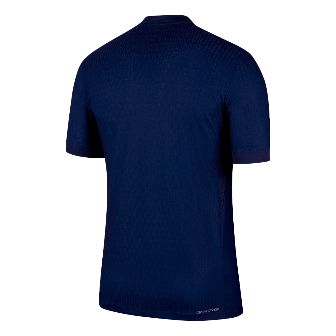 Maillot de football domicile authentique du PSG 2025/26 bleu marine