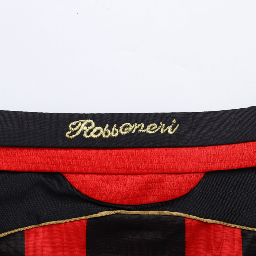 Maillot de football rétro AC Milan 2006/07 domicile manches longues