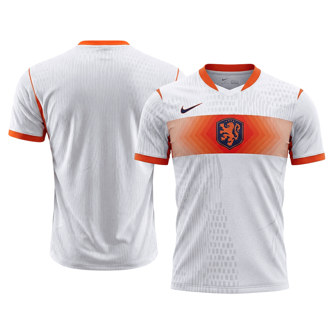Maillot extérieur Pays-Bas pour homme, version Coupe du monde 2026 - Coupe ajustée