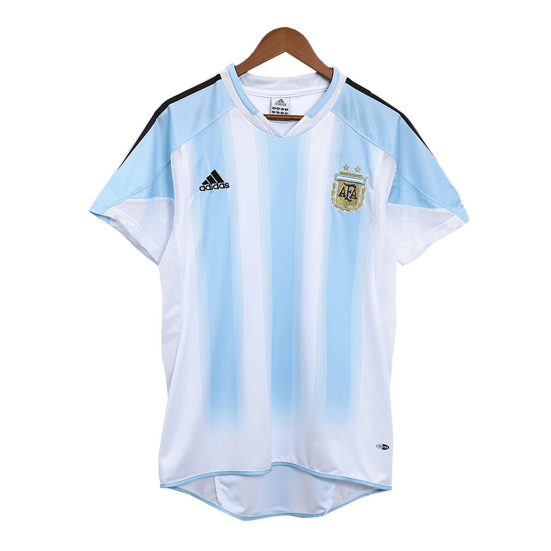 Maillot de foot rétro domicile Argentine 2004/05