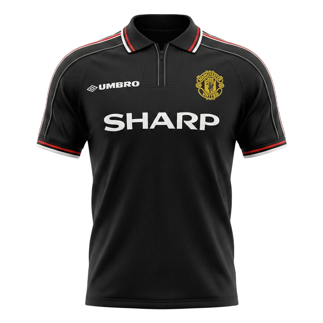 Maillot de football rétro extérieur de Manchester United 1998