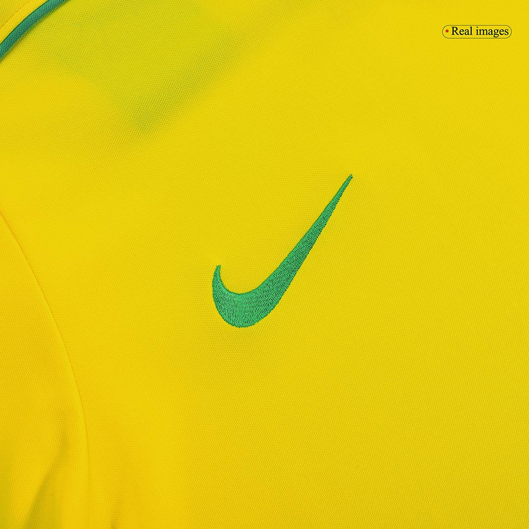 Camiseta retro de fútbol local de Brasil 1998