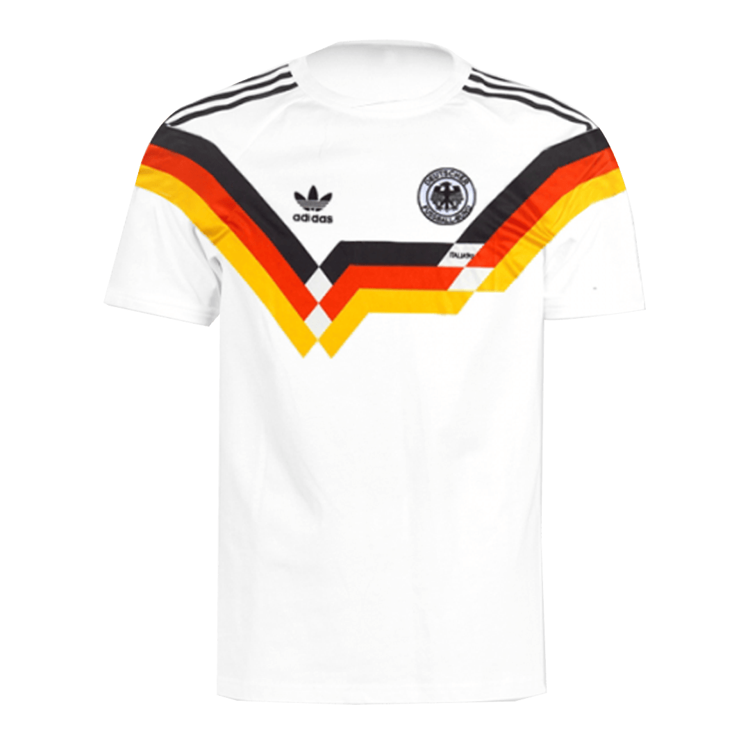 Maillot de foot domicile rétro Allemagne 1990