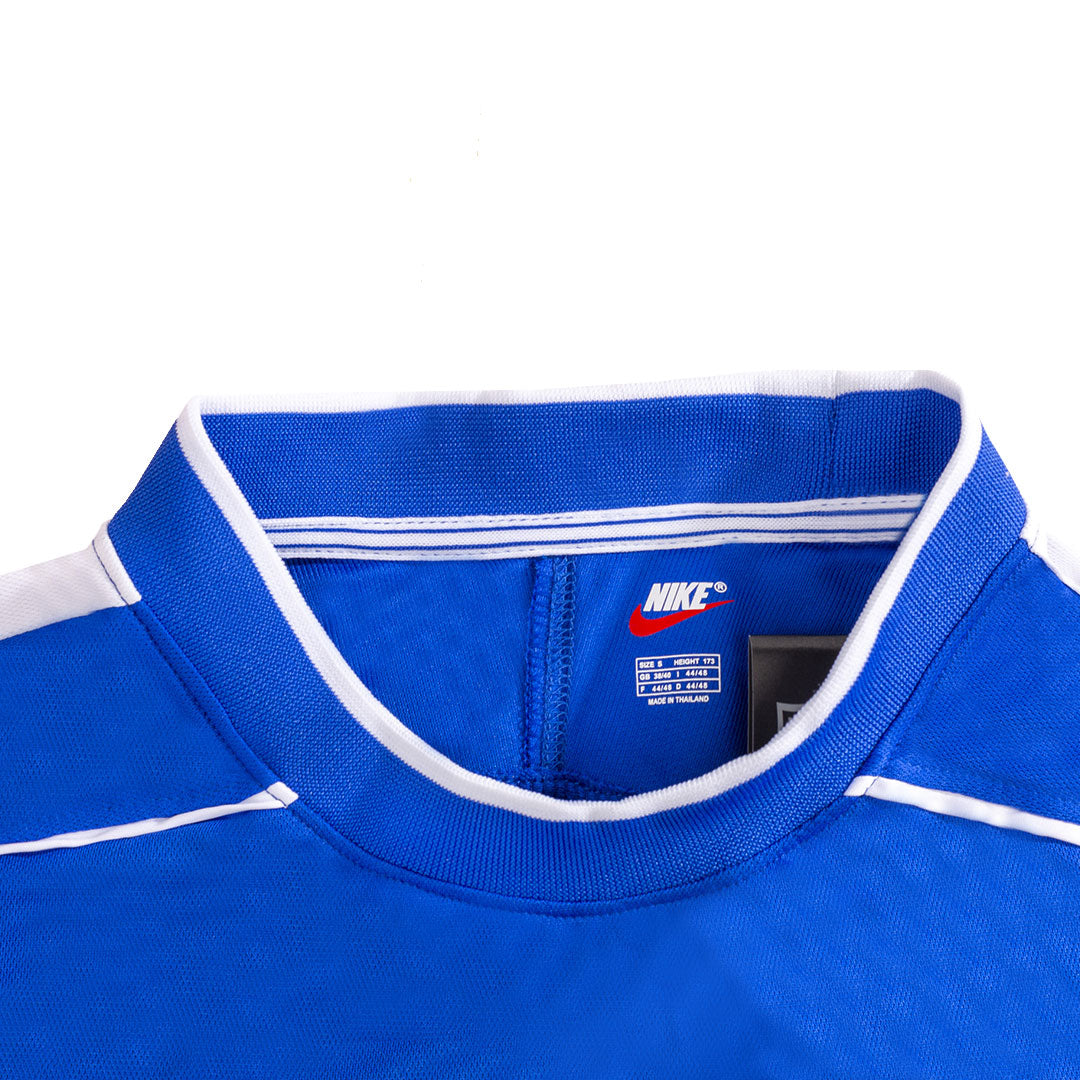 Camiseta retro de fútbol de visitante de Brasil 1998