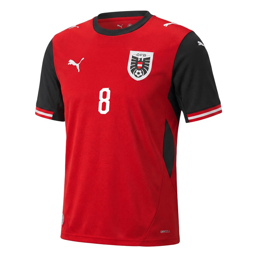 Camiseta Austria ALABA local #8 hombre Copa Mundial 2026
