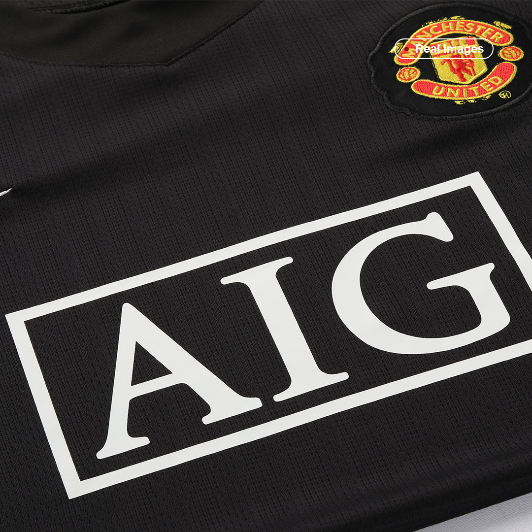 Camiseta retro de fútbol visitante del Manchester United 2007/08