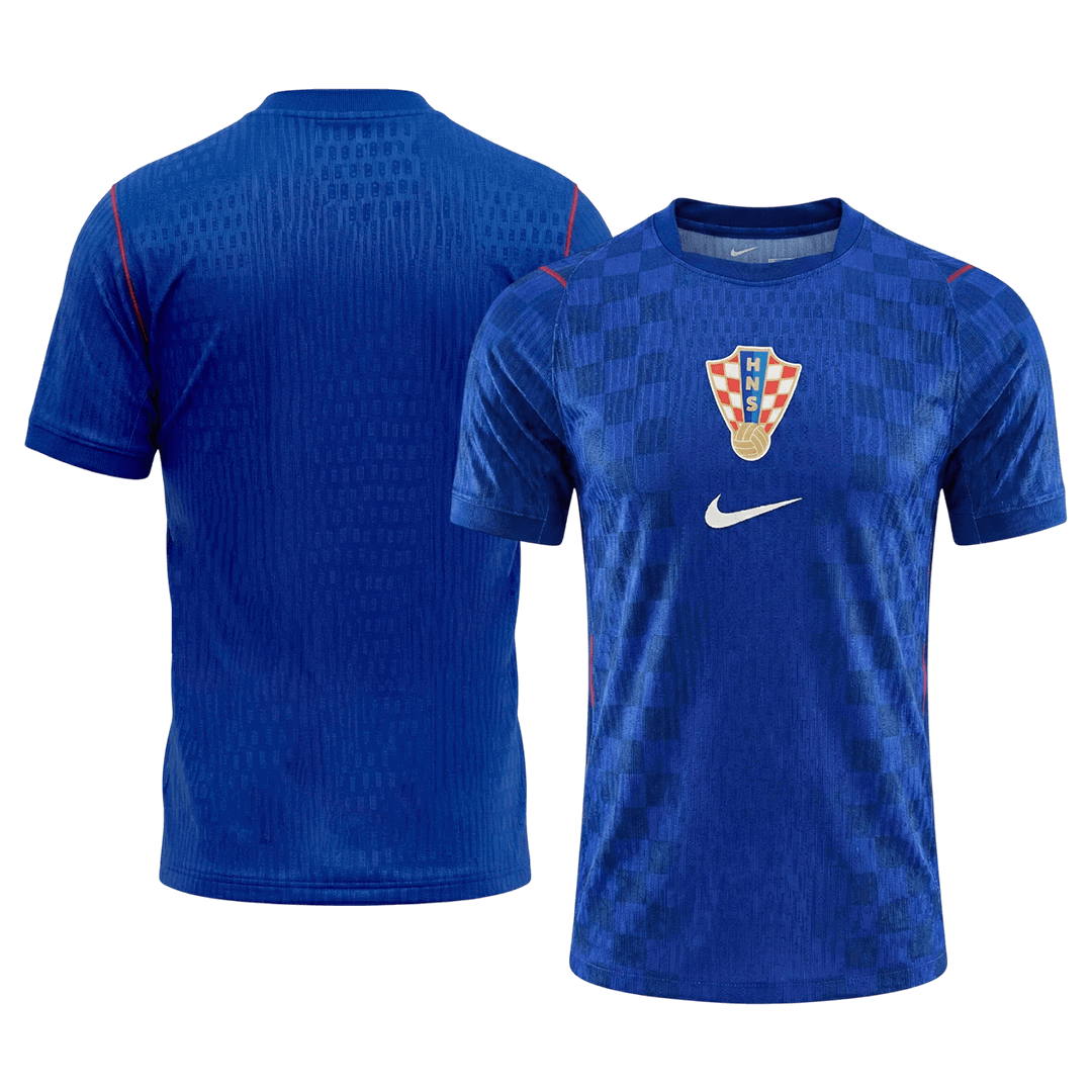 Camiseta de visitante de Croacia para hombre, Copa Mundial 2026 - Corte ajustado
