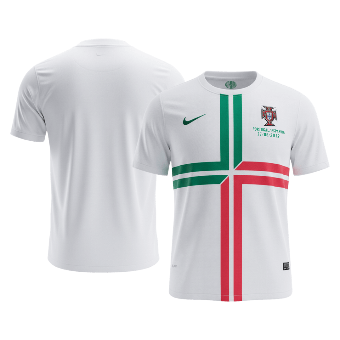 Maillot de foot rétro extérieur Portugal 2012