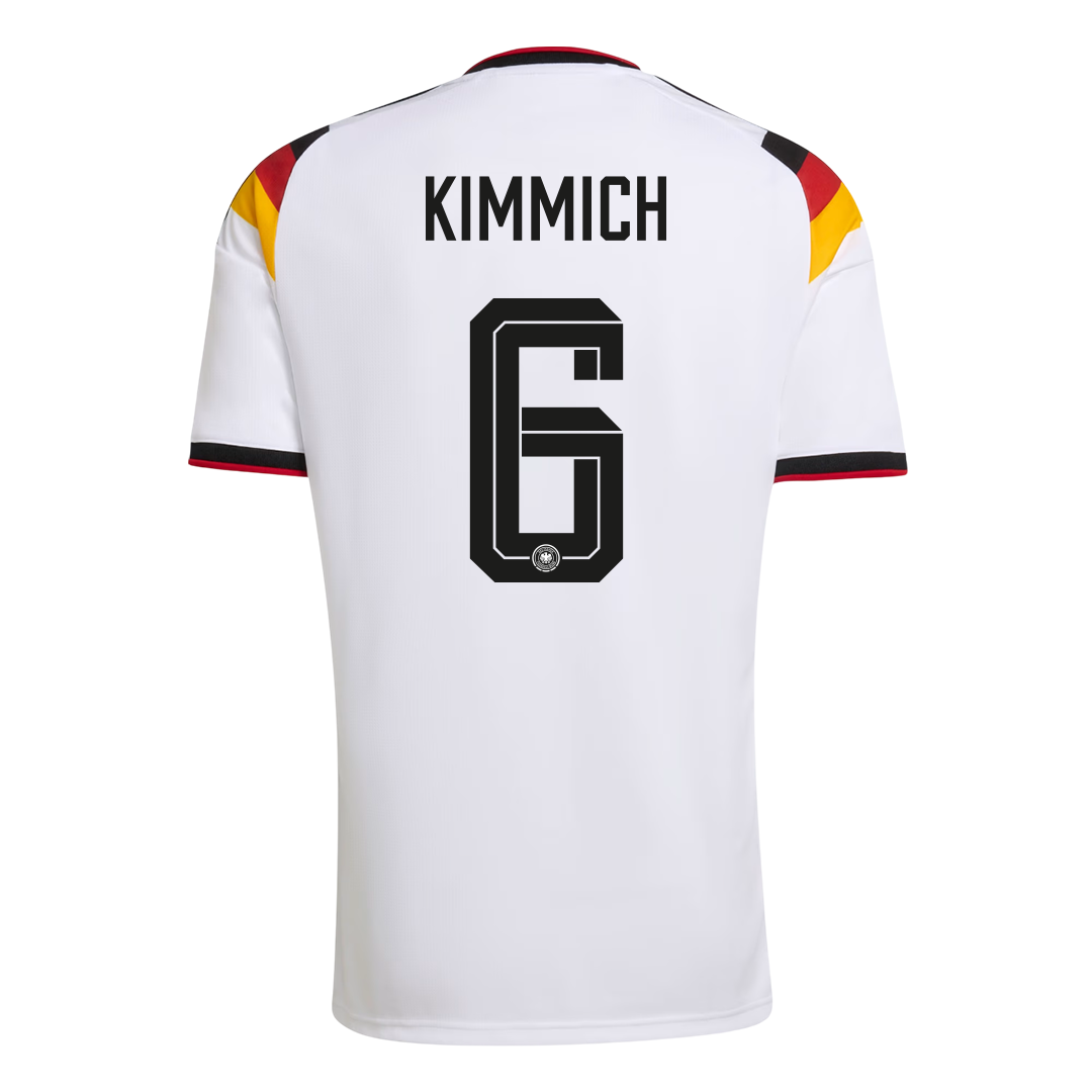 Maillot domicile Allemagne KIMMICH homme, numéro 6, Coupe du Monde 2026