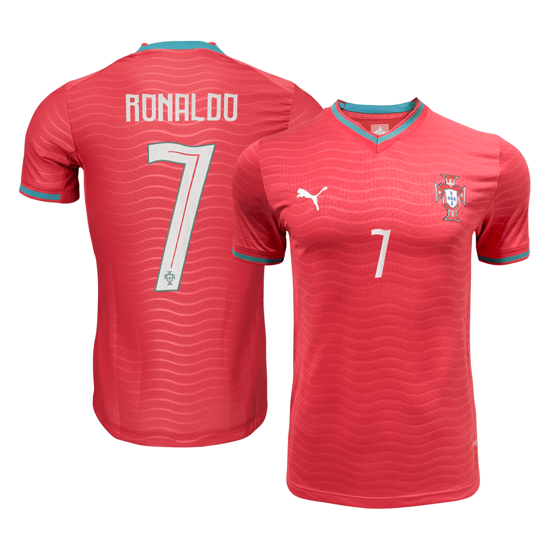 Maillot domicile Portugal pour homme, RONALDO #7, Coupe du Monde 2026 - Coupe ajustée