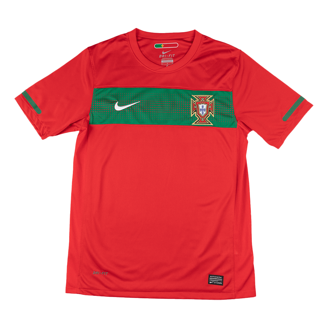 Maillot de football rétro domicile Portugal 2010