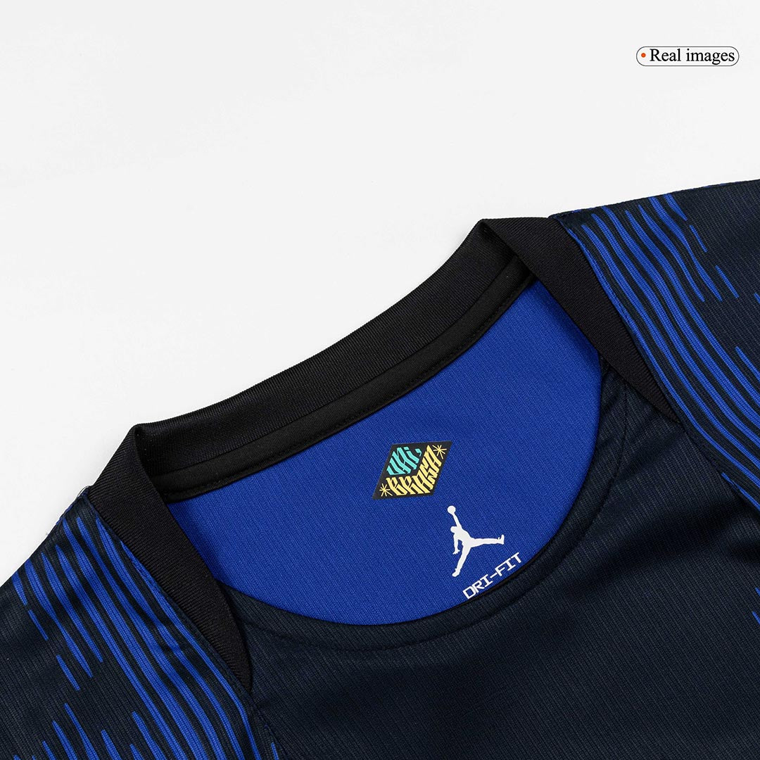 Camiseta de visitante de Brasil VINI JR para hombre, número 7, Copa del Mundo 2026