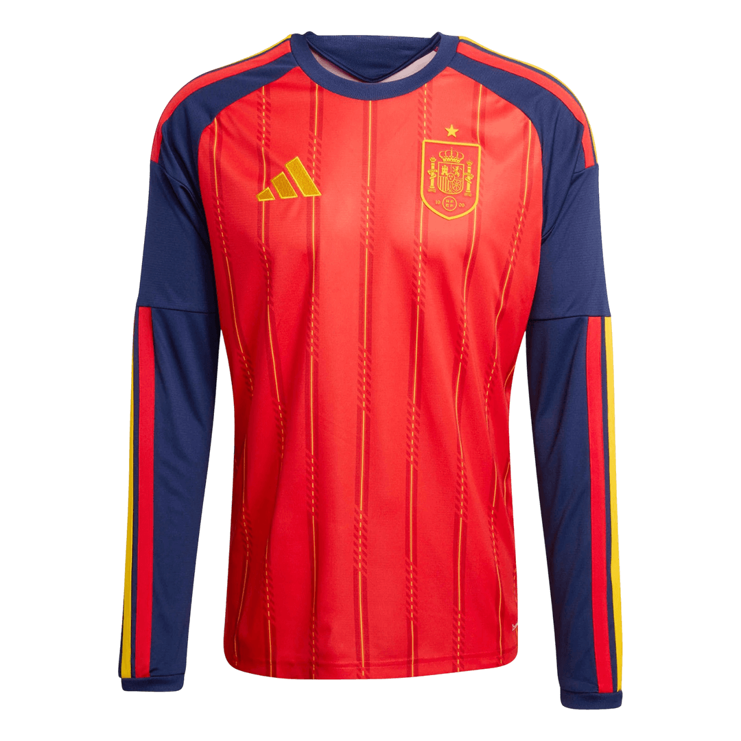 Maillot de football à manches longues de l'Espagne pour la saison 2026