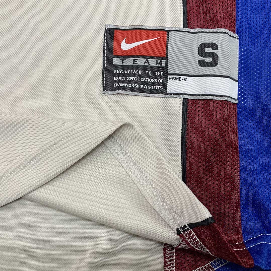 Maillot de foot rétro extérieur Barcelone 1998/99