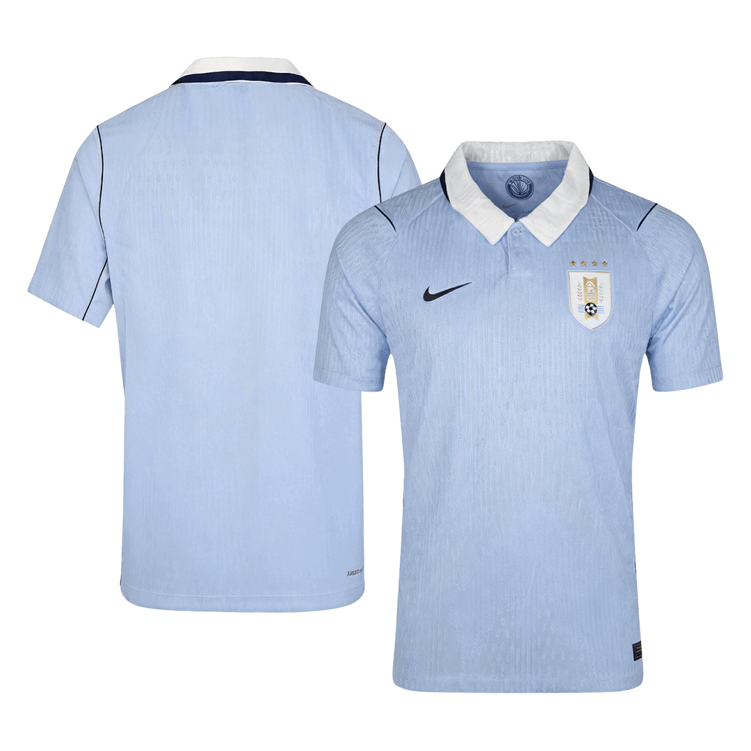 Maillot domicile Uruguay pour homme, version Coupe du Monde 2026 - Coupe ajustée