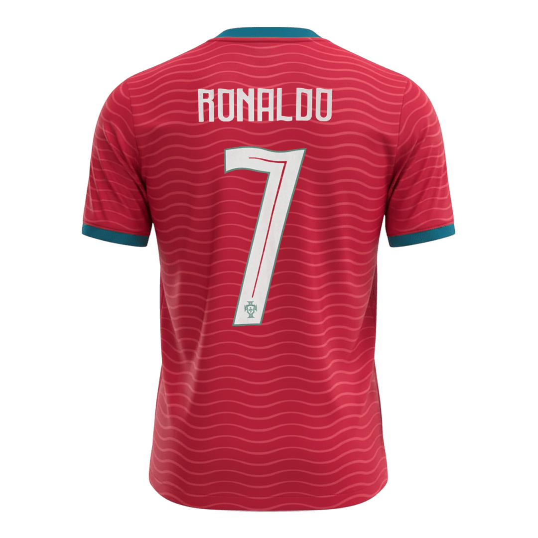 Maillot domicile Portugal homme, numéro 7, Ronaldo, Coupe du Monde 2026.