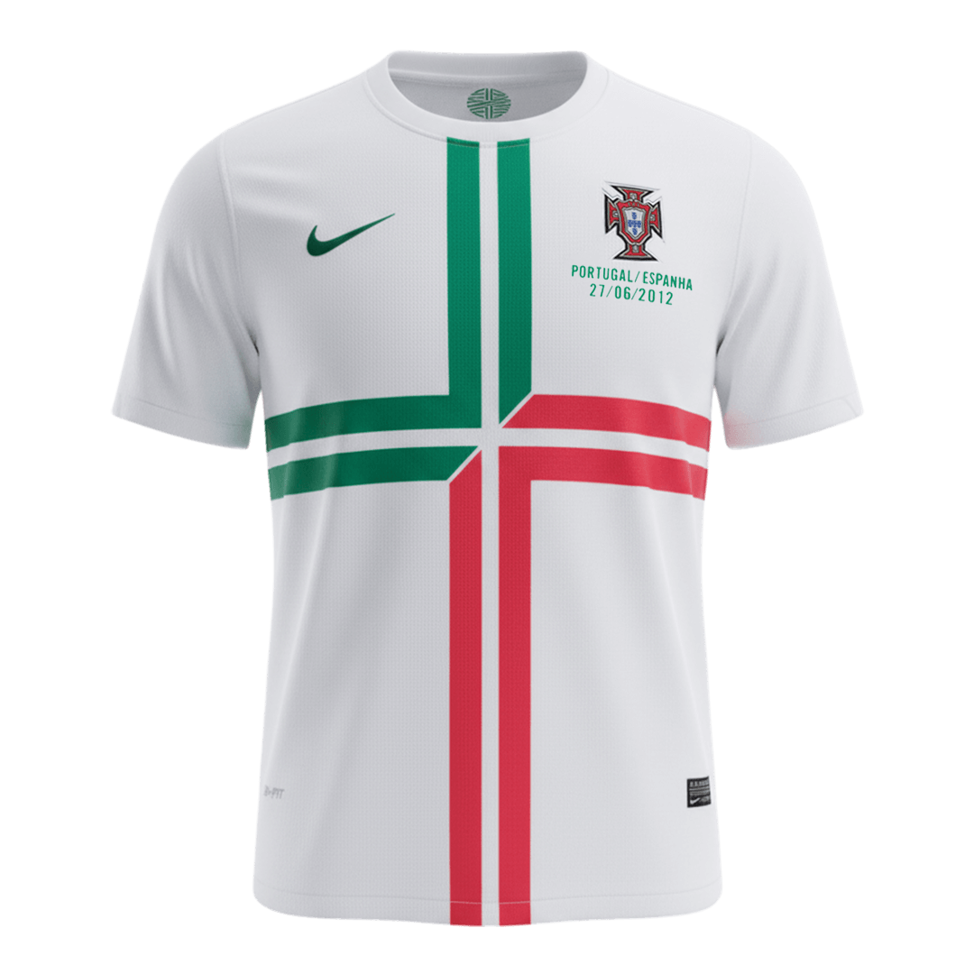 Maillot de foot rétro extérieur Portugal 2012