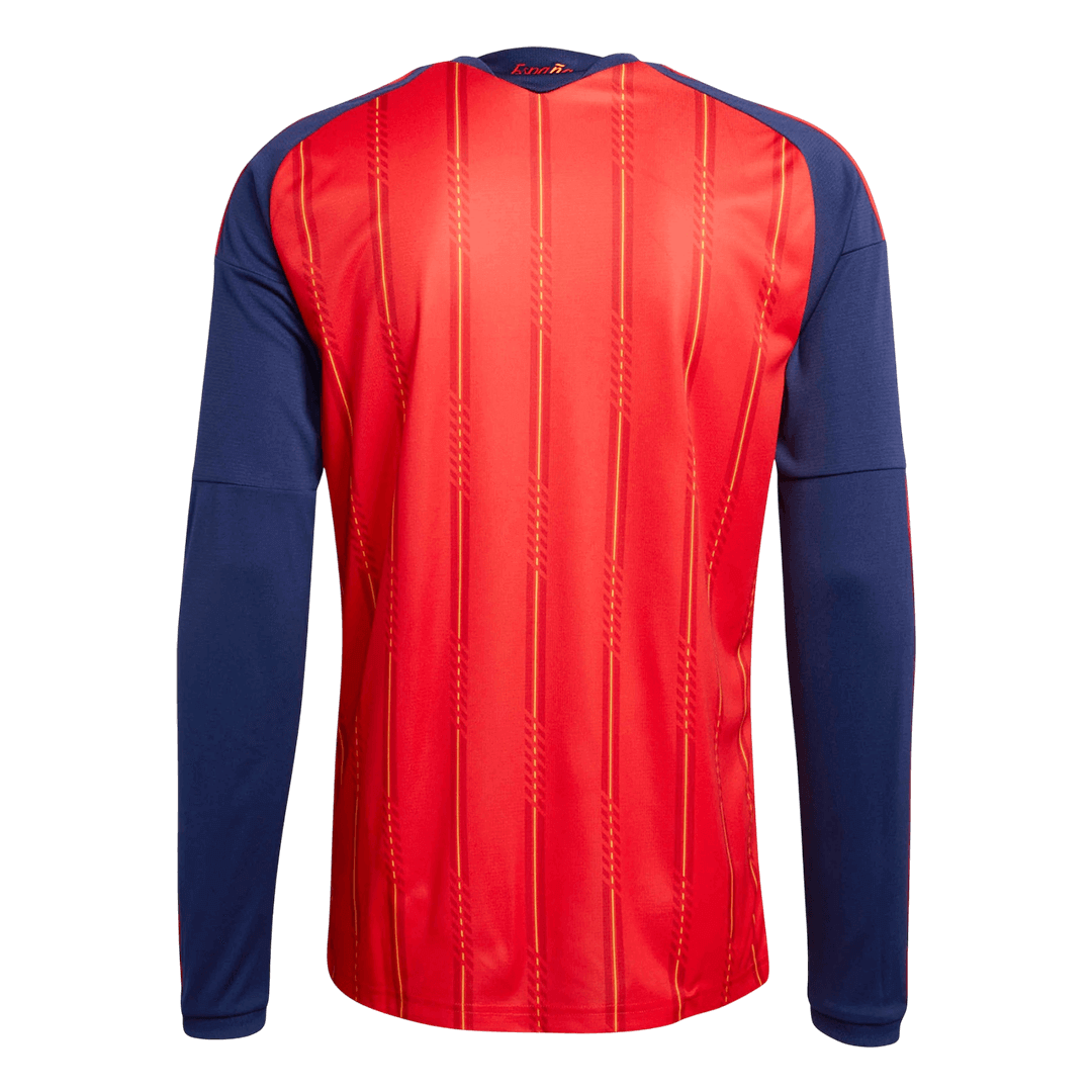 Maillot de football à manches longues de l'Espagne pour la saison 2026