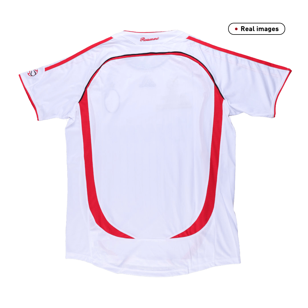 Camiseta retro de visitante del AC Milan 2006/07 - UCL
