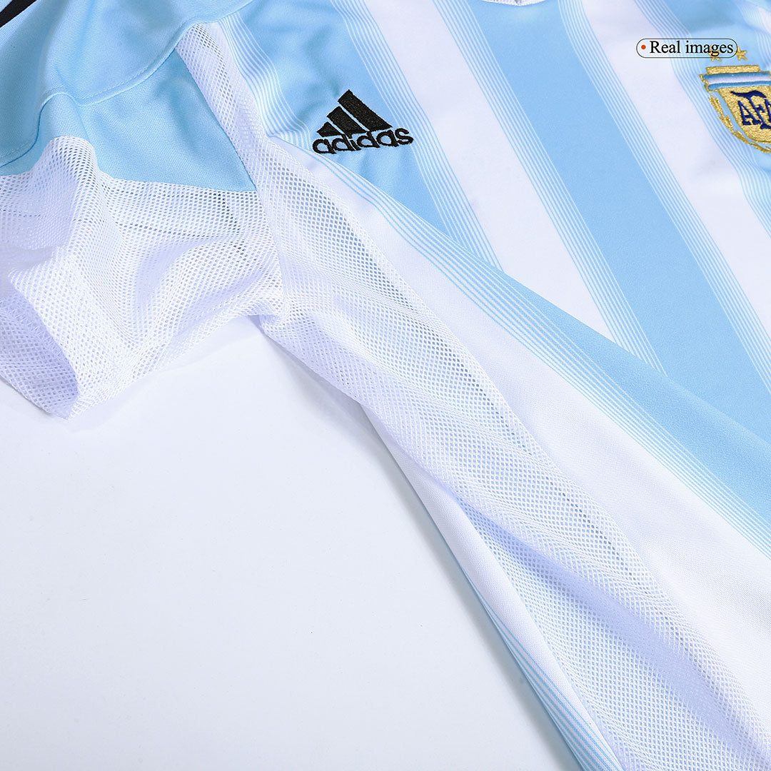 Camiseta retro de fútbol local de Argentina 2004/05