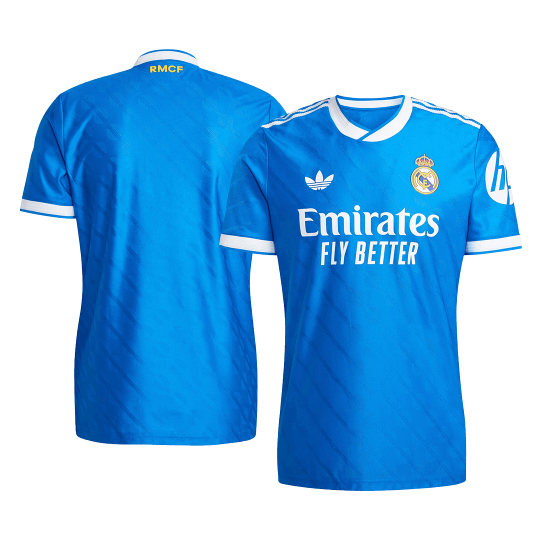 Maillot de football authentique du Real Madrid 2025/26 troisième tenue