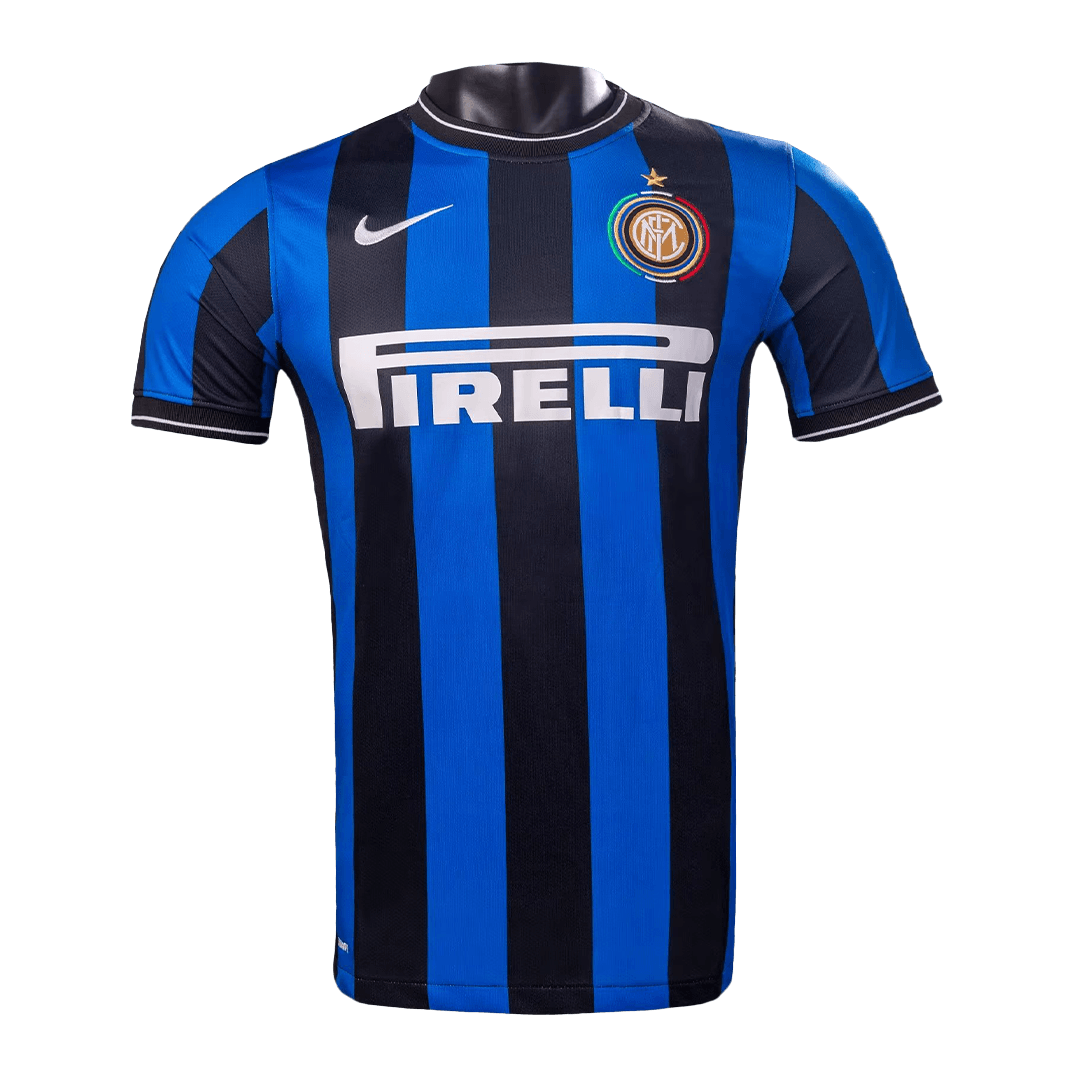 Maillot de football rétro domicile Inter Milan 2009/10