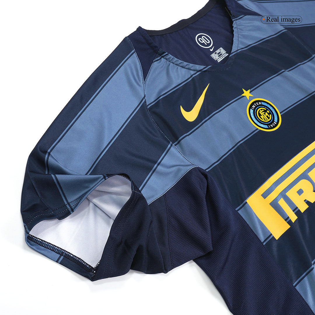 Camiseta retro de fútbol de visitante del Inter de Milán 2004/05