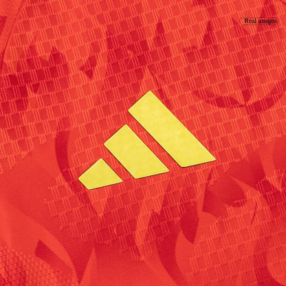Camiseta de local de Bélgica DE BRUYNE #7 para hombre, Copa Mundial 2026 - Corte ajustado