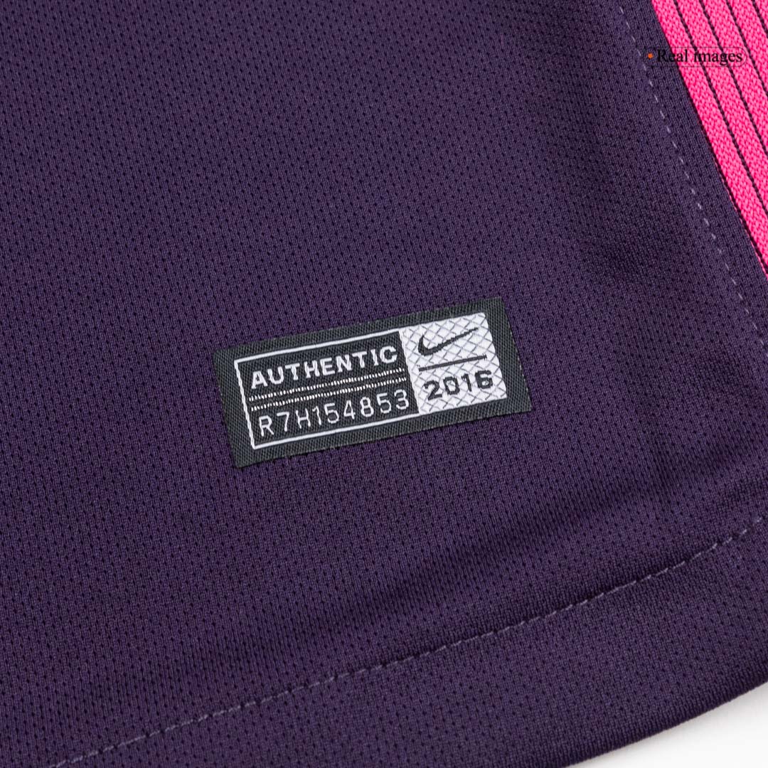 Camiseta retro de visitante del Barcelona 2016/17