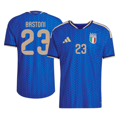 Camiseta de local de Italia BASTONI #23 para hombre, Copa Mundial 2026 - Corte ajustado