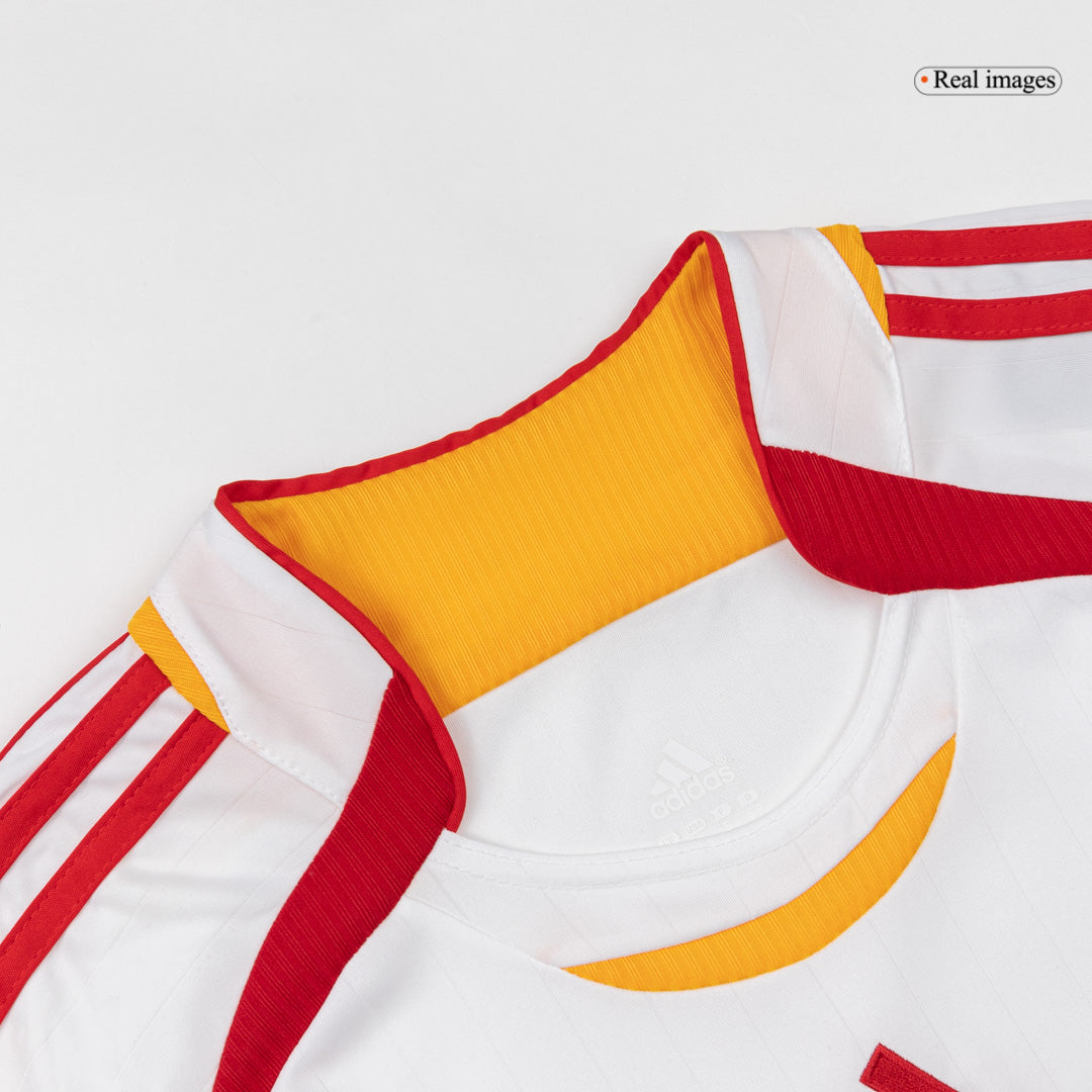 Camiseta retro de fútbol de visitante de España 2006