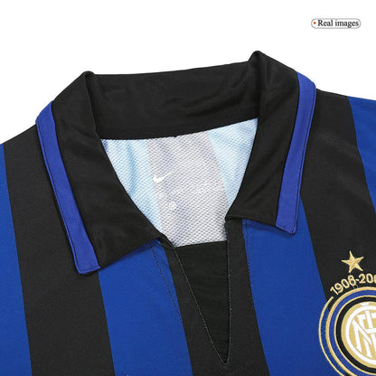 Camiseta retro de fútbol local del Inter de Milán 2007/08