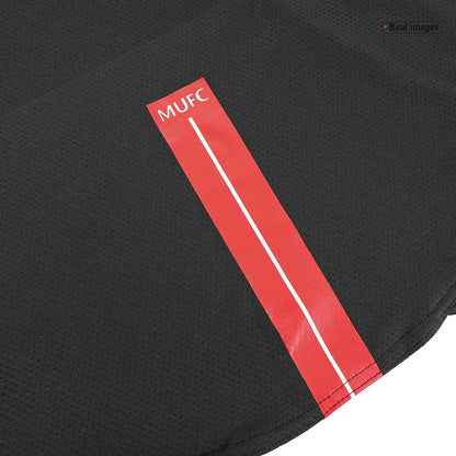 Camiseta de fútbol retro de manga larga de visitante del Manchester United 2007/08