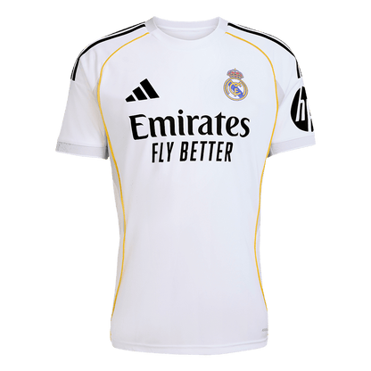 Camiseta de fútbol local del Real Madrid 2025/26