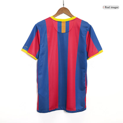 Camiseta de fútbol retro de local del Barcelona 2010/11