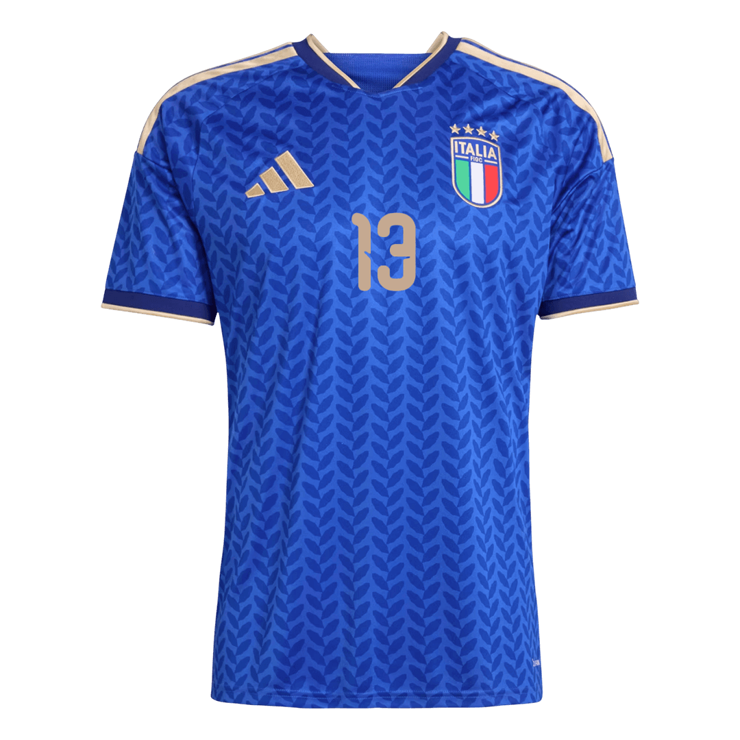 Camiseta de local de Italia para hombre, DARMIAN, número 13, Copa del Mundo 2026