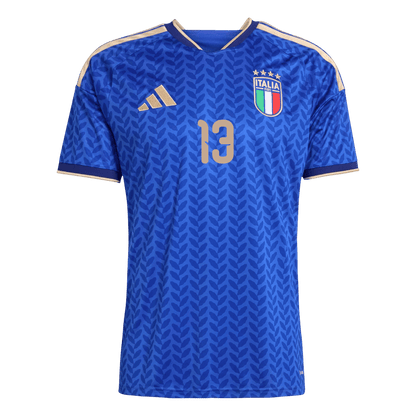 Camiseta de local de Italia para hombre, DARMIAN, número 13, Copa del Mundo 2026