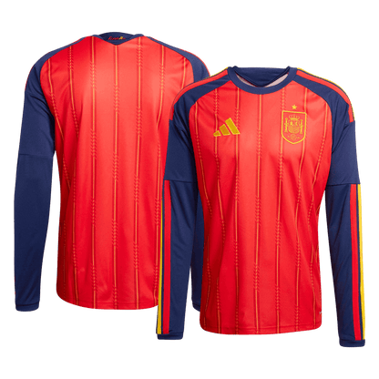 Camiseta de fútbol de manga larga de España para la temporada 2026