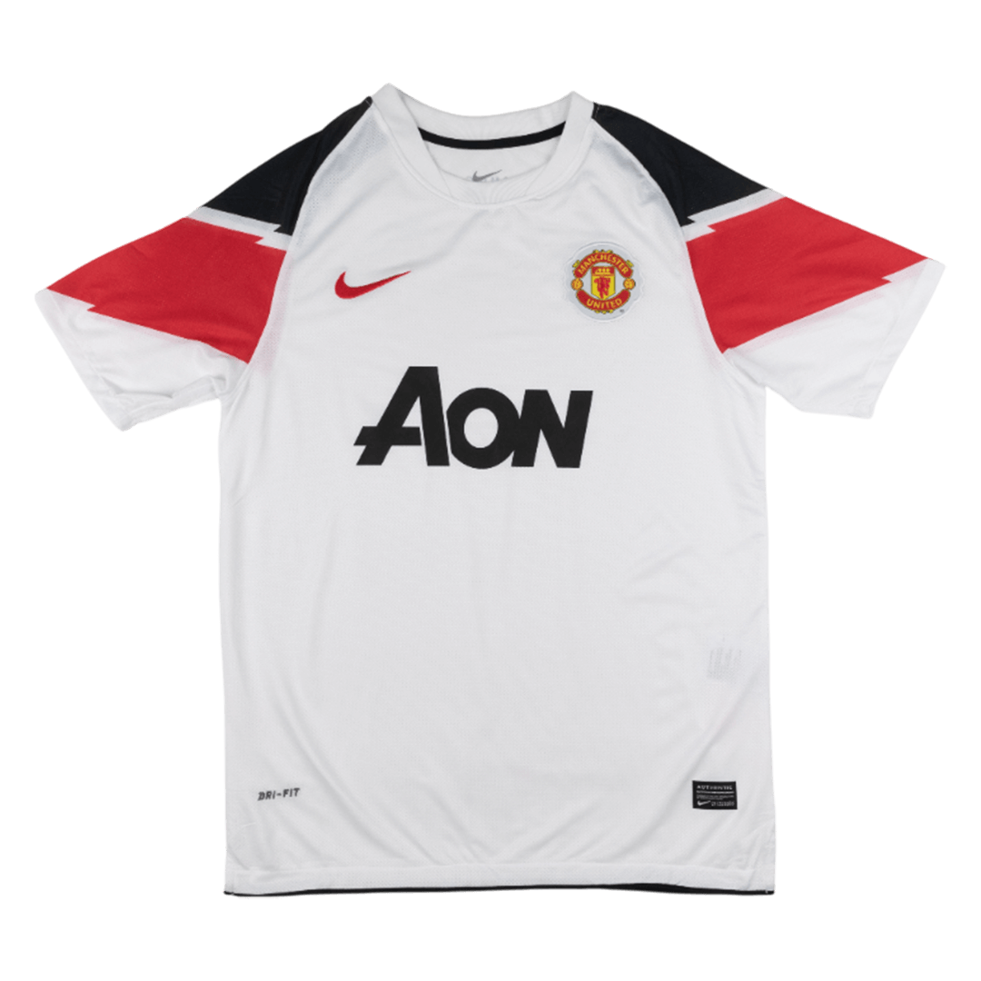 Camiseta retro de fútbol visitante del Manchester United 2010/11