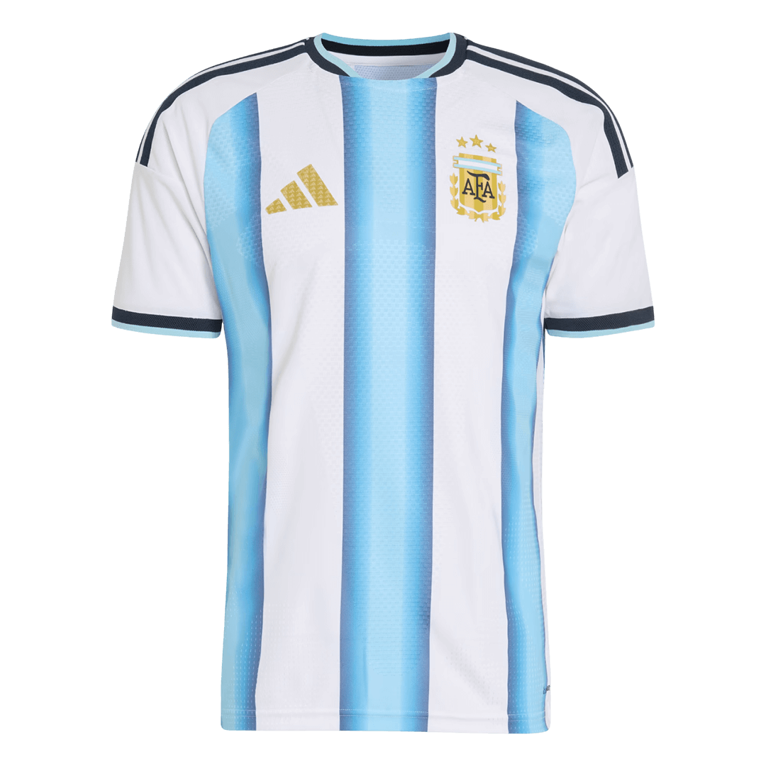 Camiseta de local de Argentina para hombre, versión Mundial 2026 - Corte ajustado