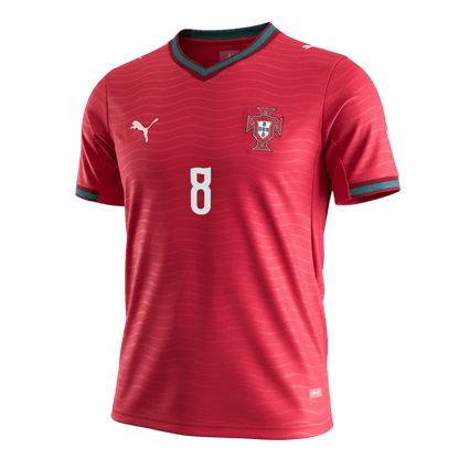 Camiseta de local de Portugal B. FERNANDES #8 para el Mundial 2026 (hombre)
