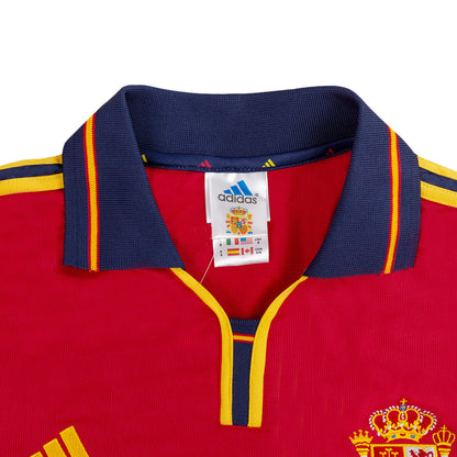 Camiseta de fútbol retro de la selección española de fútbol local del año 2000