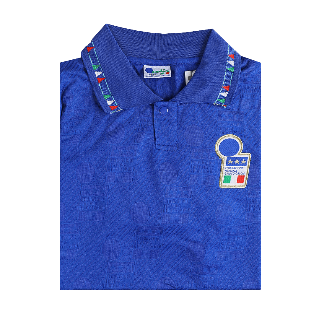 Camiseta retro de fútbol local de Italia de 1994