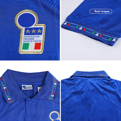 Camiseta retro de fútbol local de Italia de 1994