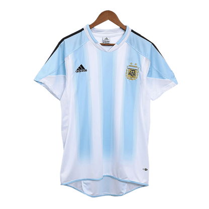 Camiseta retro de fútbol local de Argentina 2004/05