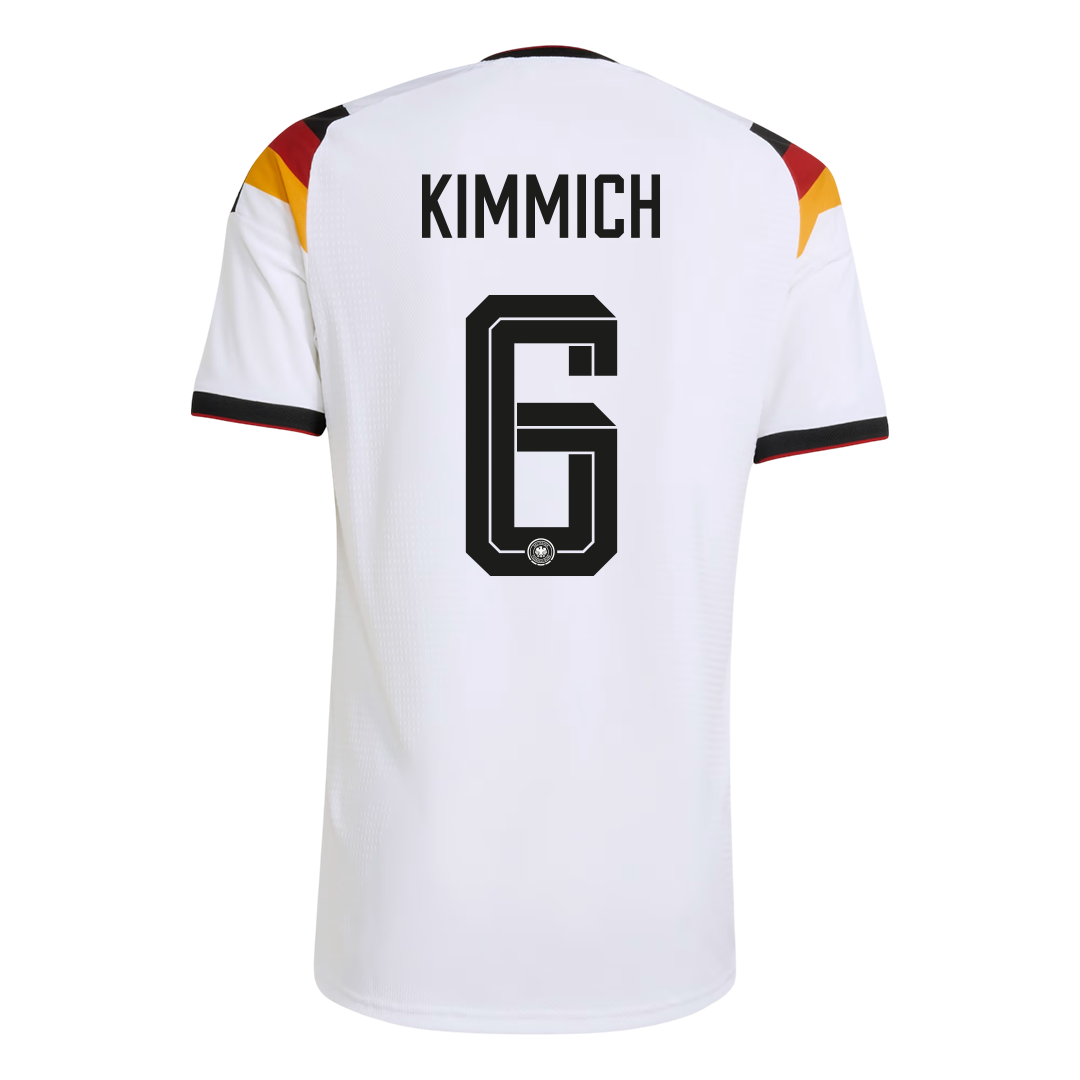 Camiseta de local de Alemania para hombre, KIMMICH #6, Copa Mundial 2026 - Corte ajustado